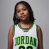 Nike Jordan Big детские 23 Jersey цвет зеленый