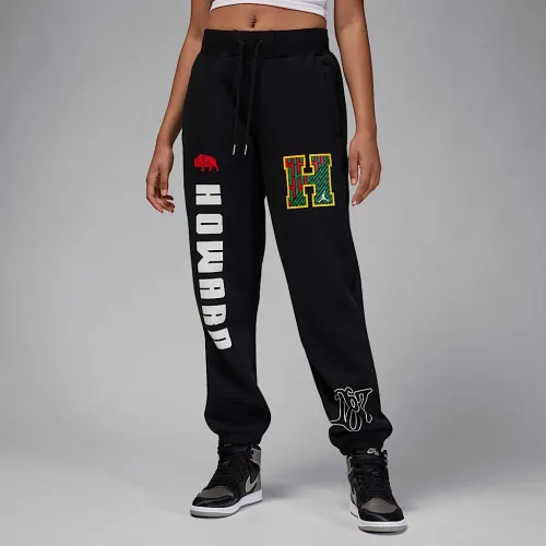 Nike Jordan x Howard University женская Fleece Pants цвет черный