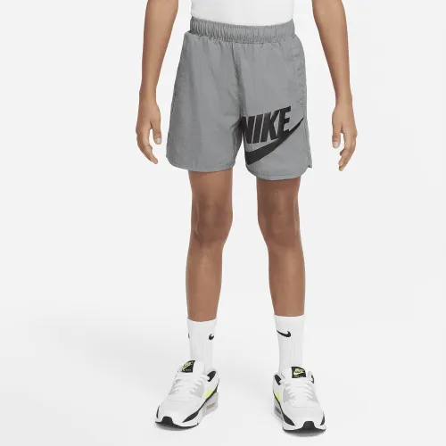 Nike Sportswear Big дитячі (для хлопчиків) Woven шорти колір сірий