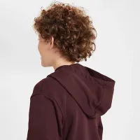 Nike Sportswear Club Fleece Big детские Pullover Толстовка с капюшоном цвет красный