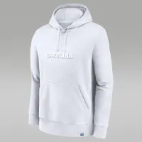Nike North Carolina Tar Heels Statement Wordmark Lockup Heavyweight чоловічі Jordan College Pullover Толстовка з капюшоном колір білий
