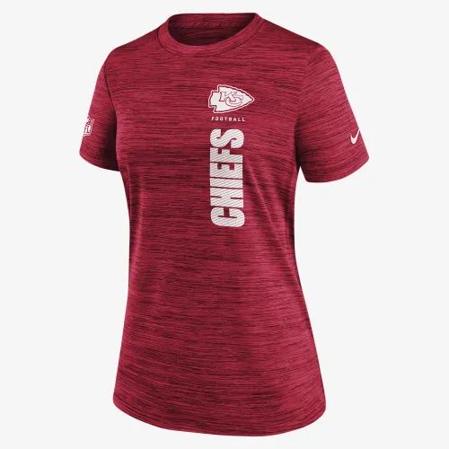 Kansas City Chiefs Velocity женская Nike Dri-FIT NFL футболка цвет красный