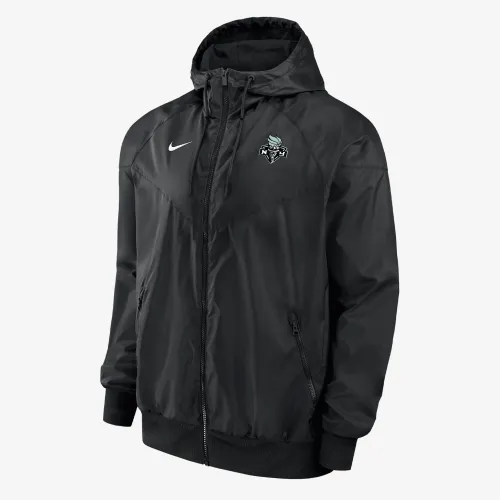 New York Liberty Windrunner Men's Nike WNBA Jacket Black