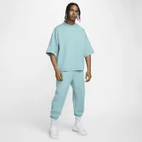 Nike Tech чоловічі Short-Sleeve Fleece Top блакитний