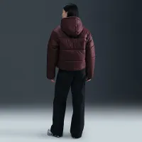 Nike Sportswear Classic Puffer жіноча Therma-FIT Loose Hooded Куртка колір червоний