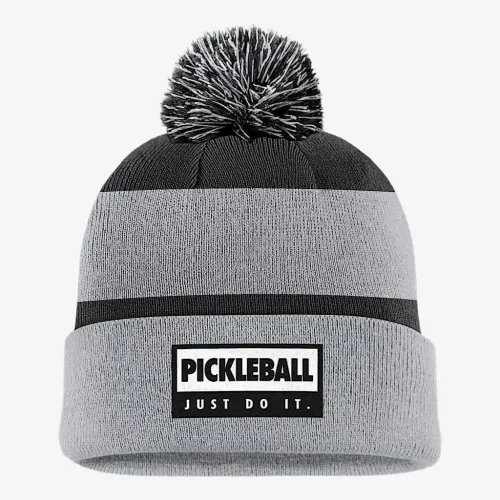 Nike Swoosh Peak Pickleball Beanie цвет серый