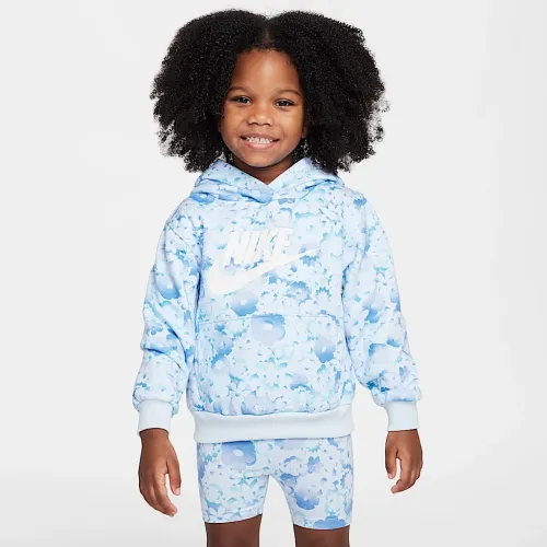 Nike Flow-Ral Toddler Printed Pullover Толстовка с капюшоном синий