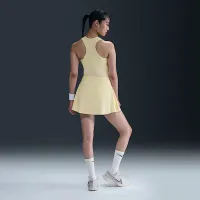Nike Victory женская Dri-FIT Flouncy Tennis юбка цвет коричневый