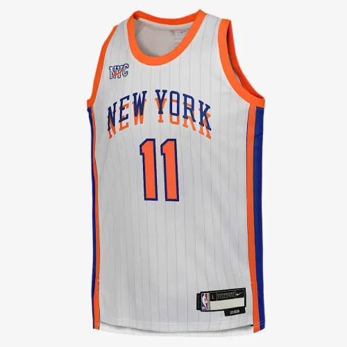 Jalen Brunson New York Knicks 2024/25 City Edition Big дитячі Nike Dri-FIT NBA Swingman Jersey колір білий