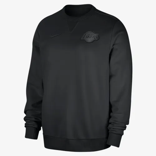 Los Angeles Lakers Standard Issue чоловічі Nike Dri-FIT NBA Crew-Neck світшот колір чорний