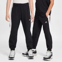 Nike Air Big дитячі Fleece Joggers колір чорний