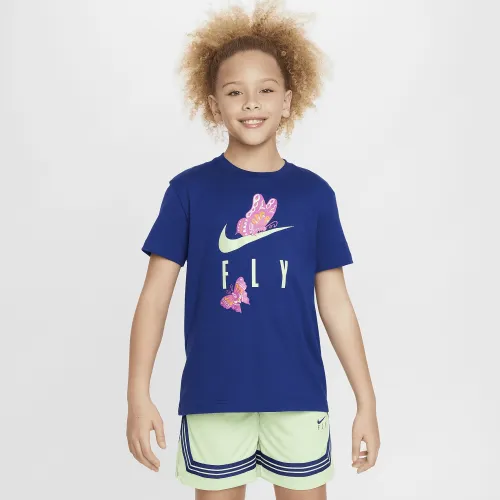 Nike Sportswear Big дитячі (Girls') футболка блакитний