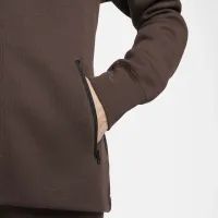 Nike Sportswear Tech Fleece Windrunner жіноча Full-Zip Толстовка з капюшоном колір коричневий