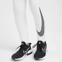 Nike Pro Warm Big дитячі (для хлопчиків) Dri-FIT тренувальні Tights колір білий