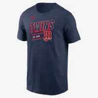 Minnesota Twins Cooperstown Retro чоловічі Nike MLB футболка блакитний
