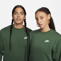 Nike Sportswear Club Fleece чоловічі Crew колір зелений