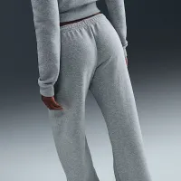 Nike Sportswear Phoenix Fleece женская Straight-Leg Sweatpants цвет серый