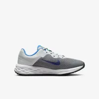 Nike Revolution 6 Big дитячі Road Running Кросівки колір сірий