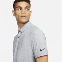 Nike Dri-FIT Tour чоловічі Heatheколір червоний для гольфу Polo блакитний