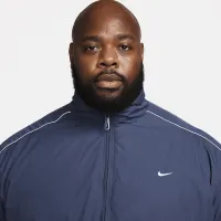 Nike Sportswear Solo Swoosh чоловічі Woven Track Куртка блакитний