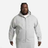 Nike Solo Swoosh чоловічі Full-Zip Толстовка з капюшоном колір сірий