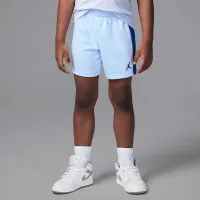 Nike Jordan Little дитячі Bball Fire Mixed 2-Piece шорти комплект блакитний