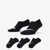 Nike Everyday Plus Lightweight жіноча тренувальні Footie шкарпетки (3 пар) колір чорний