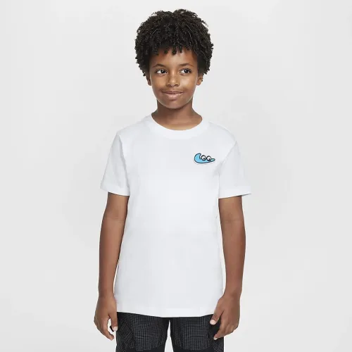 Nike Sportswear Big дитячі футболка колір білий
