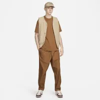 Nike Sportswear Premium Essentials мужские футболка цвет коричневый