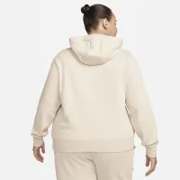 Nike Sportswear Club Fleece жіноча Pullover Толстовка з капюшоном (великі розміри) колір коричневий