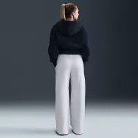 Nike Sportswear Phoenix Fleece женская С высокой Талией Wide-Leg Pants цвет коричневый