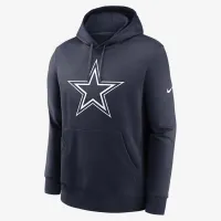 Dallas Cowboys Logo Club Men’s Nike NFL Pullover Толстовка з капюшоном блакитний