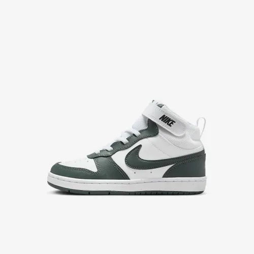 Nike Court Borough Mid 2 Little дитячі Кросівки колір білий