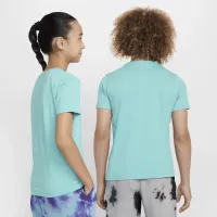 Nike Sportswear Big детские футболка цвет зеленый