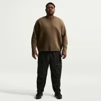 Nike Tech мужские Fleece Loose Fit Crew цвет коричневый