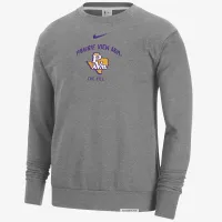 Prairie View A&M Standard Issue чоловічі Nike College Fleece Crew-Neck світшот колір сірий