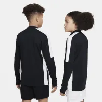 Nike Dri-FIT Academy Big дитячі Soccer Drill Top колір чорний