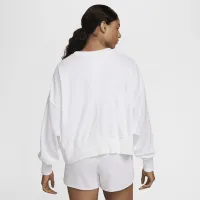 NikeCourt Heritage женская Over-оверсайз Crew-Neck Graphic Tennis свитшот цвет белый