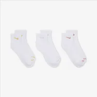Nike Everyday Plus Cushioned тренувальні Ankle шкарпетки (3 пар) різнокольорові