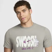 Nike чоловічі Dri-FIT Fitness футболка колір сірий