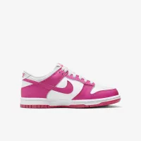 Nike Dunk Low Big детские Кроссовки цвет белый