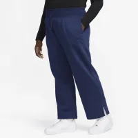 Nike Sportswear Phoenix Fleece женская С высокой Талией Wide-Leg Sweatpants (большие размеры) синий