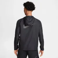 Nike Miler Flash чоловічі Water-Repellent Running Куртка колір чорний