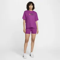 Nike Slam жіноча Dri-FIT Short-Sleeve футболка колір фіолетовий