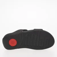 Шльопанці FitFlop Lulu Glitz-Canvas Slides HR2-B06 - Чорна