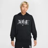 Nike Club мужские French Terry Толстовка с капюшоном цвет черный