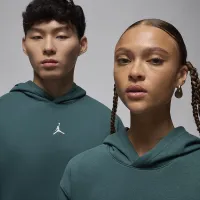 Nike Jordan MVP мужские Fleece Pullover Толстовка с капюшоном цвет зеленый