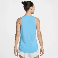 USA One женская Nike Dri-FIT Running Tank синий