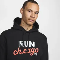 Nike Club мужские Fleece Pullover Толстовка с капюшоном цвет черный