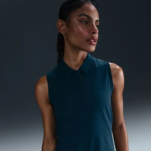 Nike Victory женская Dri-FIT Sleeveless Polo синий